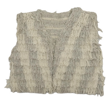 Cargar imagen en el visor de la galería, CHALECO BARRANCO CHEVRON GRIS - GiBlack Knits
