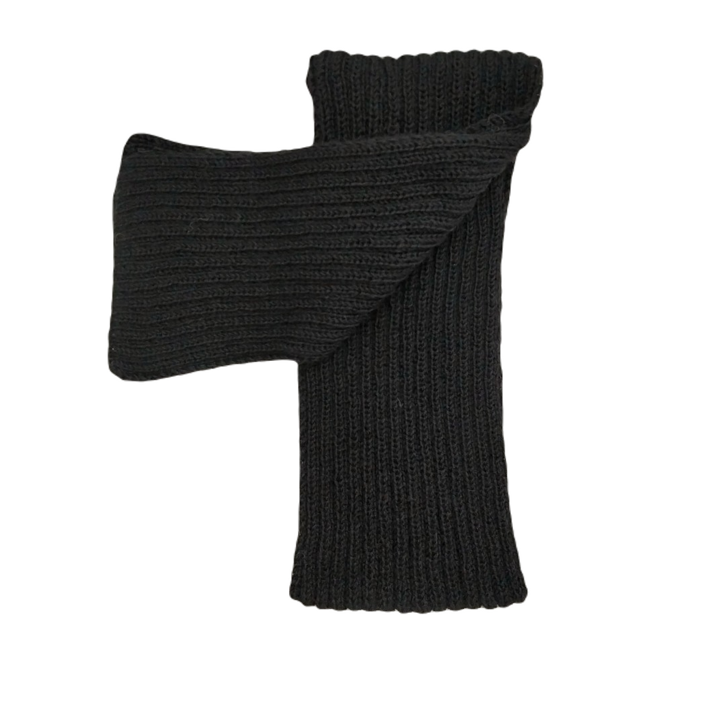 BUFANDA COCO NEGRA - GiBlack Knits