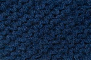 SET MARIA CUELLO Y MITONES AZUL PIZARRA - GiBlack Knits
