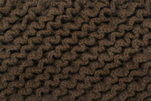 SET MARIA CUELLO Y MITONES MARRON - GiBlack Knits