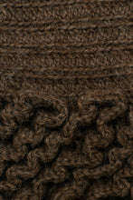 Cargar imagen en el visor de la galería, SET MARIA CUELLO Y MITONES MARRON - GiBlack Knits
